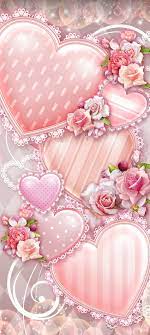 pink love heart magenta luxury