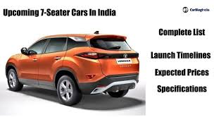 upcoming 7 seater cars in india launch