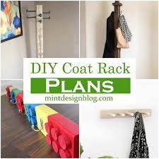 25 Est Diy Coat Rack Plans For