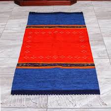 hand woven zapotec wool rug