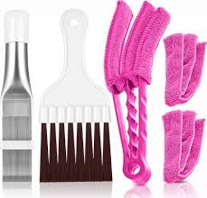Add a few drops of detergent if you want to have a bit of foam to the solution. Air Conditioner Condenser Fin Comb Coil Cleaner Whisk Brush With Window Blinds Brush Cleaner For Refrigerator Evaporator Buy On Zoodmall Air Conditioner Condenser Fin Comb Coil Cleaner Whisk Brush With Window Blinds Brush Cleaner
