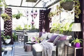 a modern outdoor living room design by