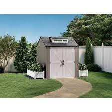 rubbermaid 7 ft x 7 ft storage shed