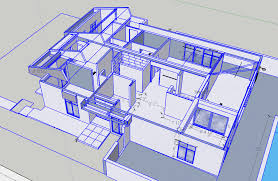 convert a 3d model to a 2d floor plan