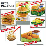 Does KFC have vegetarian food?
