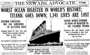of the titanic the bounty and other shipwrecks entitle blog a titanic worst ocean disaster in history newark advocate