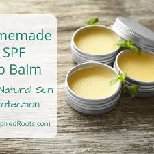 homemade spf lip balm recipe for any