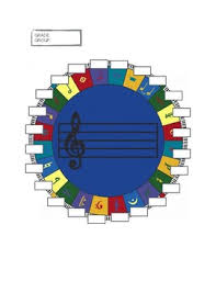 Music Circle Rug Seating Chart