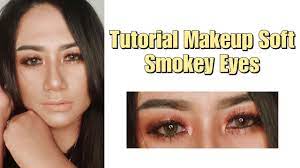 tutorial makeup soft smokey eyes