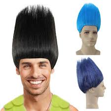 Here's an example of the problem i'm having. Men S Straight Wig Cosplay Halloween Party Trolls Branch Hairdo Standing Up Hair Ebay