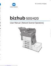 Details about bizhub 500 driver. Konica Minolta Bizhub 500 Manuals Manualslib