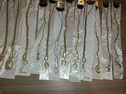 hip hop jewelry lot pendants and chains