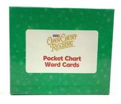 Details About Open Court Sra Pocket Chart Word Cards Kit Mcgraw Hill Home School K Level