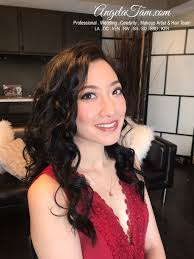 bride christine asian makeup hair