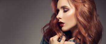 This piece blends well with my hair. Woman With Auburn Hair And Beautiful Fall Makeup Tspa Dallas Beauty School