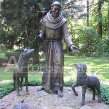 St Francis Statues For Bronze