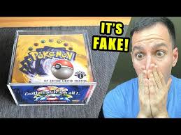 If the pokemon card is genuine, the light won't pass through. Another Fake 1st Edition Box How To Spot Fake Pokemon Cards Poke Investor