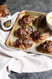 mini bbq meatloaves the defined dish