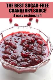 Healthier recipes, from the food and nutrition experts at eatingwell. Sugar Free Cranberry Sauce 4 Ways All Day I Dream About Food