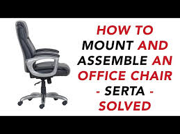 office chair serta solved