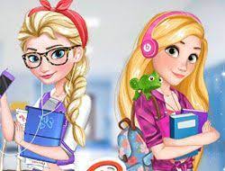 elsa and rapunzel college s