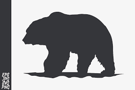 Svg Bear Silhouette Free Svg Cut Files Create Your Diy Projects Using Your Cricut Explore Silhouette And More The Free Cut Files Include Svg Dxf Eps And Png Files