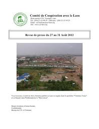 ComitÃ De CoopÃ Ration Avec Le Laos
