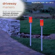 Outdoor Solar Powered Driveway Markers