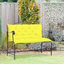 Outsunny Patio Bench Cushion 4 7 Inch