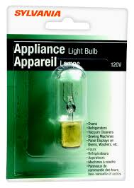 Sylvania 18200 15 Watt Appliance Light Bulbs Clear Incandescent T7 046135182006 1