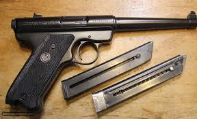 ruger standard target pistol 6 black