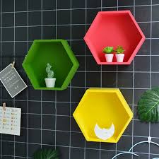 Do you have little ones? Ins Nordic Style Baby Kids Room Decoration Shelf Wooden Yellow White Honeycomb Hexagon Shelves For Child Bedroom Decoration Storage Holders Racks Aliexpress