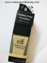 E L F Studio Flawless Finish Foundation Review Indian