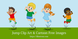 jump clip art cartoon free images