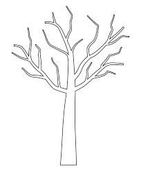 Tree With Branches Template Tree