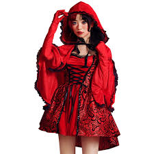 red riding hood costume set