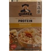 quaker instant oatmeal protein banana