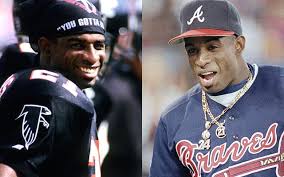 Braves yankees at the best online prices at ebay! Atlanta Falcons On This Date In 1991 Deion Sanders Signed With The Atlanta Braves To Become The First Athlete To Play Two Sports In The Same City In 30 Years Riseup Facebook