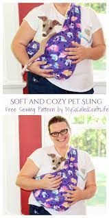 dog sling carrier free sewing patterns