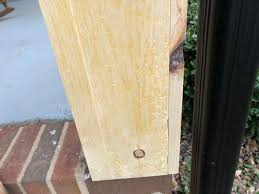 how to wrap front porch posts to