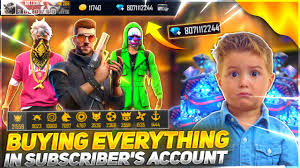 Unfrotunately you can get diamonds only by paying. Buying Everything In Subscriber Account 5 000 Diamond Top Up In Subscriber Id Garena Free Fire Youtube