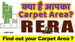 what is carpet area as per rera
