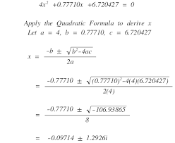 mathematics solving a quartic polynomial