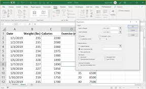 how to run regression in excel
