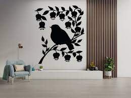 Bird Wall Decal Bird Wall Art Beautiful