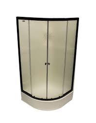 36 Round Shower Door With Obscured