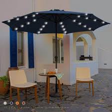 Outdoor Market Solar Patio Umbrella