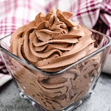 simple chocolate whipped cream