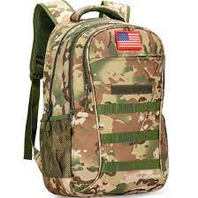 camo backpack military boys