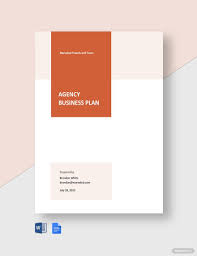 free travel agency plan template